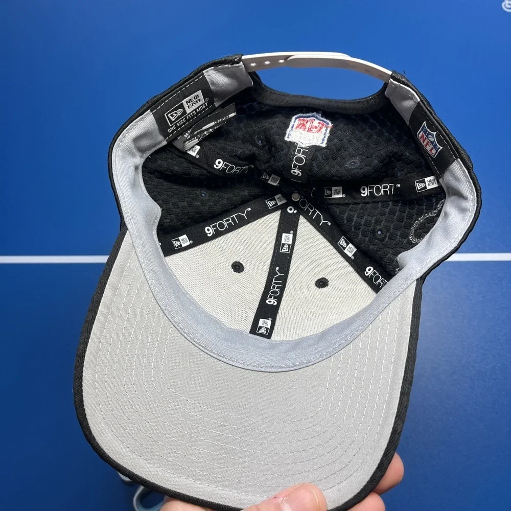 New Era Black LA Rams Super Bowl LVI Champions 9FORTY Snapback Adjustable Hat‎
